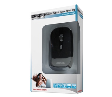 Konig Wireless Optical Slim Mouse