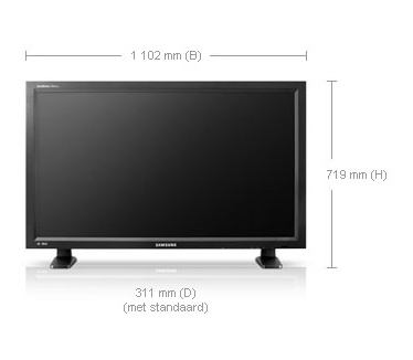 Samsung Syncmaster 460MX Zwart
