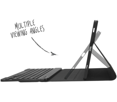 Accezz QWERTY Bluetooth Keyboard Bookcase