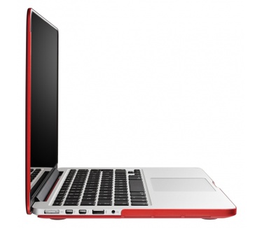 Artwizz Rubber Clip for MacBook Pro with Retina Display 15", red