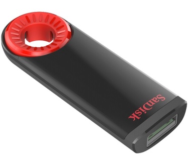 Sandisk Cruzer Dail 64GB Zwart