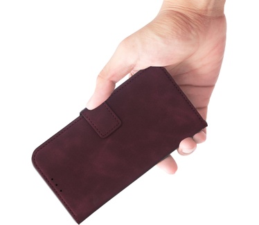 Mobiparts Classic Wallet Case Apple iPhone 16 Pro Max Velvet Red (MagSafe Compatible)