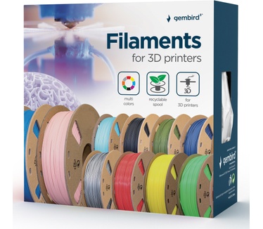 Gembird 3DP-PLA-FL-01-BK