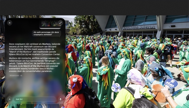 MacOS 27 Visual Intelligence