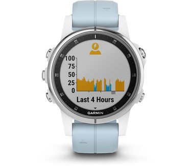 Garmin Fenix 5S Plus Wit (Blauw)