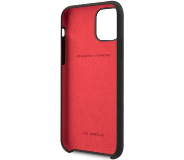 Ferrari SF Silicone Case - Apple iPhone 11 (6.1") - Zwart  Zwart