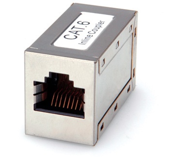 Roline RJ-45 koppelstuk, afgeschermd, Cat.6
