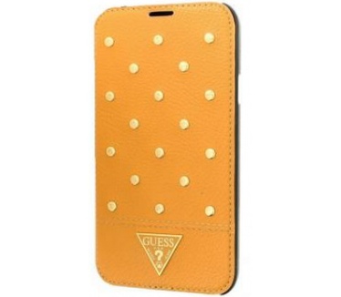 Guess Folio Book Case for Samsung Galaxy S5 - Tessi - Cognac  Bruin