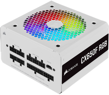 Corsair CX650F RGB Wit