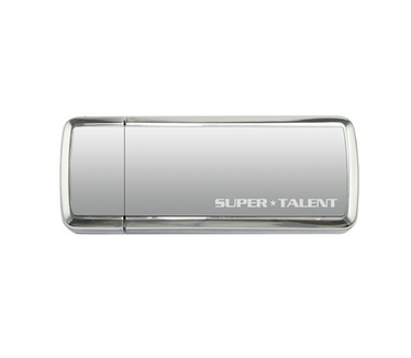 Super Talent USB 3.0 SuperCrypt Pro 32GB Zilver