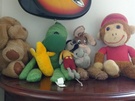 Samplefoto's budget-Androids knuffels