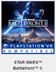 Battlefront II is compatibel met PSVR