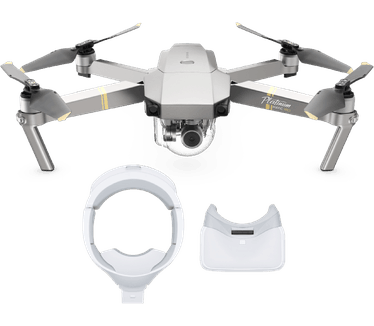 DJI DJI Mavic Pro Platinum Fly More Combo + Goggles - Zilver