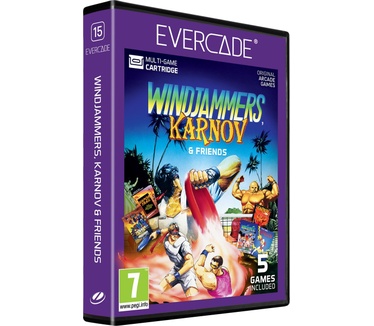 Evercade - Windjammers, Karnov & Friends