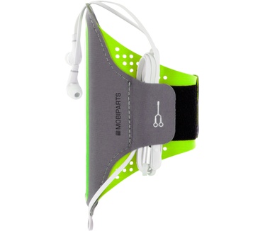 Mobiparts Comfort Fit Sport Armband Samsung Galaxy J3 (2017) Neon Green