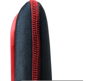HP 15.6 Chroma sleeve Rood, Zwart
