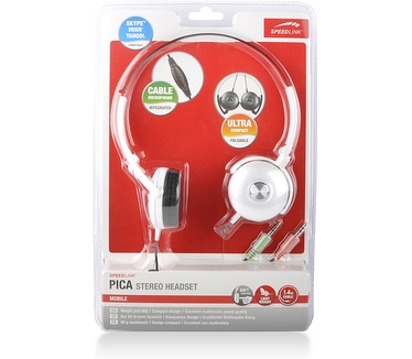 Speedlink PICA Notebook Headset pearl