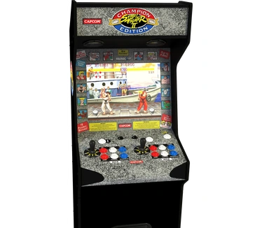 Arcade1up Just For Games Arcadekast met 14 spellen Street Fighter Deluxe