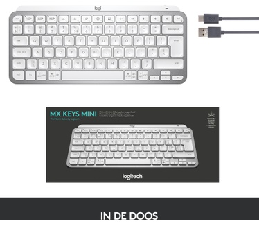 Logitech MX Keys Mini Minimalist Wireless Illuminated Keyboard