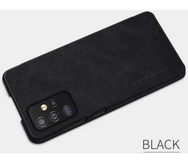 Nillkin Qin PU Leather Book Case - Samsung Galaxy A52 Zwart