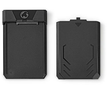 Nedis Gaming Hard Disk Enclosure Zwart