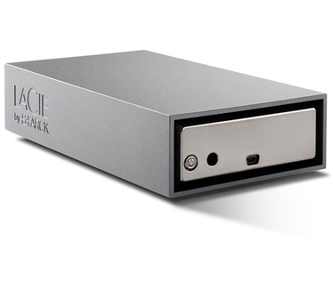 LaCie Starck Desktop 1TB Zilver