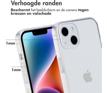 Accezz 100% Recycled Clear Backcover iPhone 13