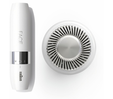 Braun Face FS1000 Mini Onthaarder, Elektrische Gezichtsontharing Voor Vrouwen, Wit