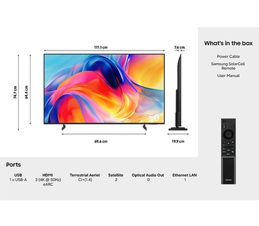 Samsung 50” Mini LED 4K Vision AI Smart TV M74H (2026)