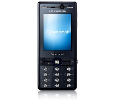 Sony Ericsson K810i Blauw, Zwart