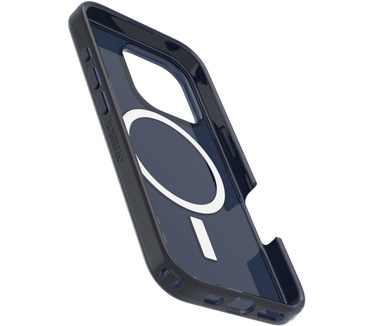 Otterbox Symmetry Series Clear voor MagSafe voor iPhone 16 Pro, Blue Bear