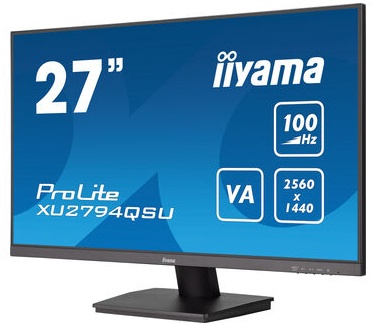 Iiyama ProLite XU2794QSU Zwart (vaste monitorvoet)