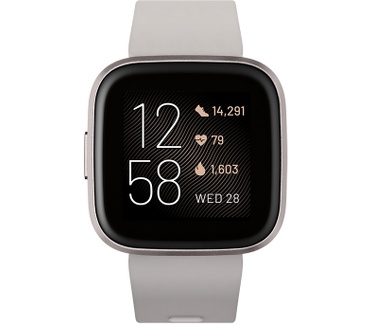 Fitbit Versa 2 Zilver (Grijs)