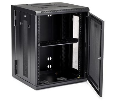 Startech.com 15U Serverkast rack wand monteerbaar diepte tot 20" / 50 cm scharnierende behuizing
