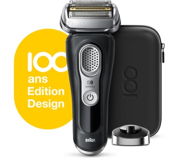 Braun Series 9 Elektrisch Scheerapparaat, Design Editie met Reisetui - Zwart