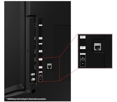 Samsung CU7190 43" (buitenlands model, XXN) Zwart
