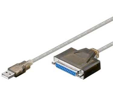 Wentronic USB A - 25-pin D-Sub 1.5m