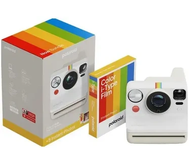 Polaroid Now Gen 3 + I-type kleurenfilm (8 opnames) Wit