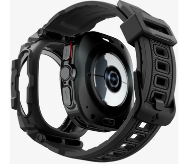 Spigen Rugged Armor Pro Case Samsung Galaxy Watch Ultra Zwart
