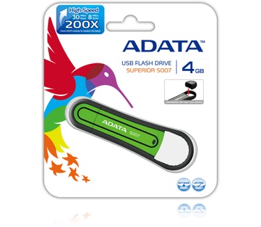 Adata Superior S007 4GB Groen