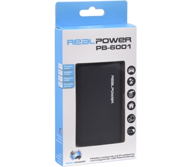 Ultron RealPower 6000mAh (Zwart)