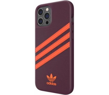 Adidas 3-Stripes Back Case Apple iPhone 12 Pro Max (6.7") - Paars Paars