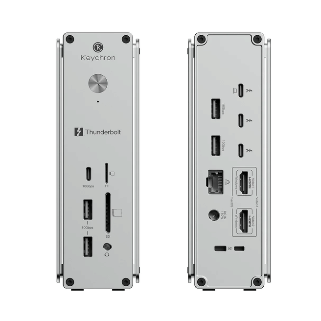 Thunderbolt 5-dock. Bron: Keychron