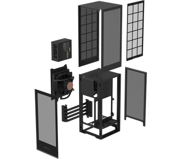 NZXT H1 Zwart