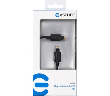 eStuff Toslink Optical Cable 3m
