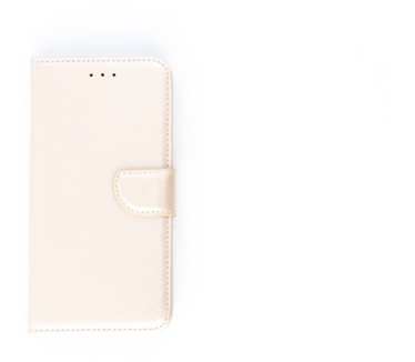 Luxe Lederen Bookcase hoesje voor de Apple iPhone 8 Plus - Goud (Apple iPhone 8 Plus) Goud