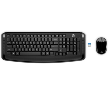 HP Wireless Keyboard & Mouse 300 (UK)