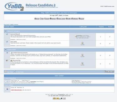 YaBB 2.0 screenshot resized)