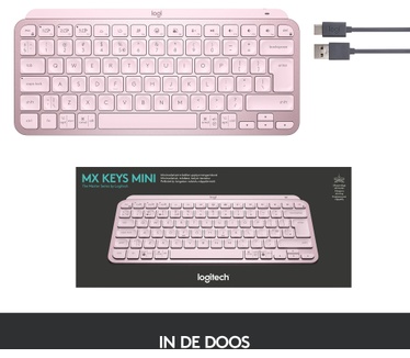 Logitech MX Keys Mini Minimalist Wireless Illuminated Keyboard
