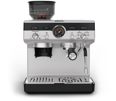 Krups Pistonmachine met ingebouwde molen XP804T10